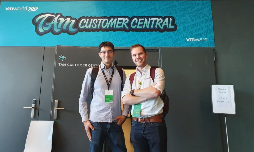 My co-presenter and me!